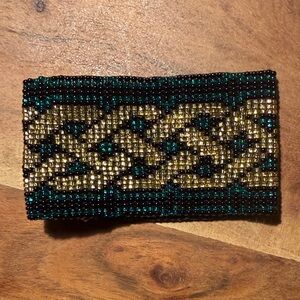 Celtic Beaded Bracelet with magnetic closure